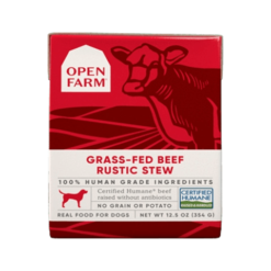 Open Farm | 草飼牛燉肉配方濕糧, 12.5OZ | 狗濕糧