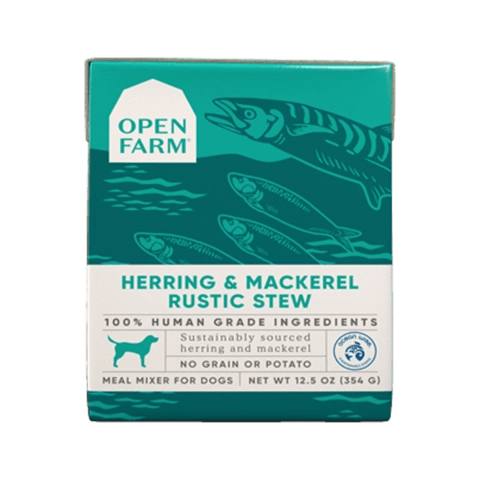 10383 Open Farm | 鯡魚及鯖魚燉肉配方濕糧, 12.5OZ | 狗濕糧