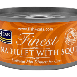 魷魚、吞拿魚柳 | Fish4Cats 海洋鮮味貓罐