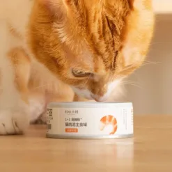 1+1滴雞精貓肉泥主食罐 - 白蝦干貝 80g｜好味小姐