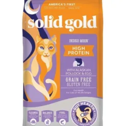 【貓乾糧】 Indigo Moon Pollock 全貓 無穀物抗敏鱈魚配方 | Solid gold 素力高 美國頂級無穀物乾糧