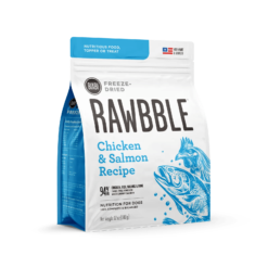凍乾狗糧 - 三文魚雞肉配方 12oz | 美國 BIXBI Rawbble 冷凍脫水鮮肉糧