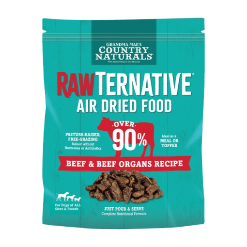 RawTernative® 無激素草飼牛風乾配方 | 單一蛋白 | Grandma Mae's Country Naturals