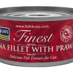 鮮蝦、吞拿魚柳 | Fish4Cats 海洋鮮味貓罐