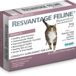 Resvantage® 白藜蘆醇貓用保健品 - 老年及癌症貓配方(30粒裝)