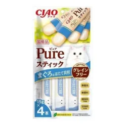 Ciao  吞拿魚&帶子 15g x 4