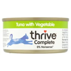 吞拿魚 蔬菜 75g | Thrive 脆樂芙 肉絲主食貓罐