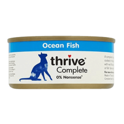 三鮮 (鯖魚 銀魚 海蝦) 75g | Thrive 脆樂芙 肉絲主食貓罐