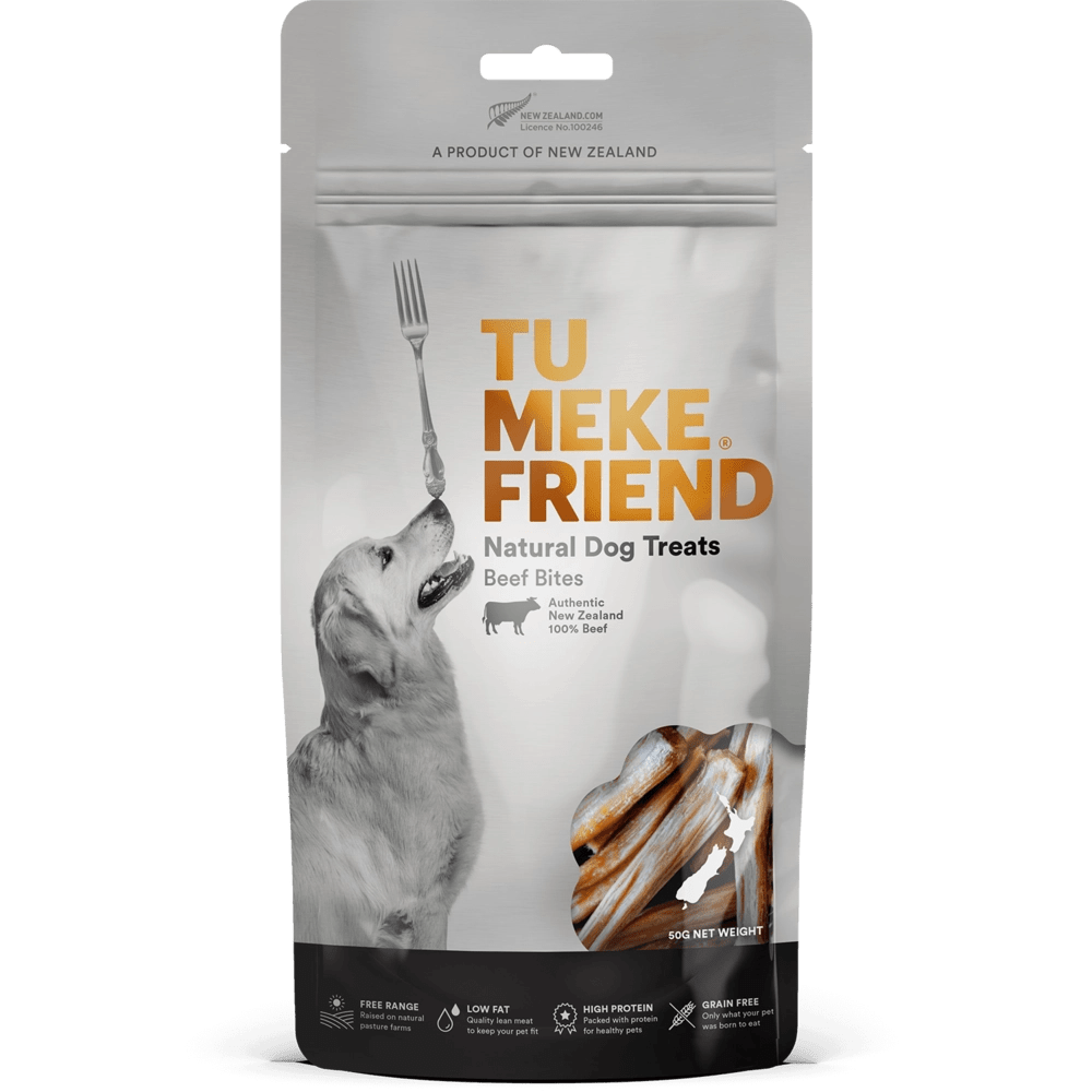 (紐西蘭製造) 100%純牛鞭條 50g｜Tu Meke Friend