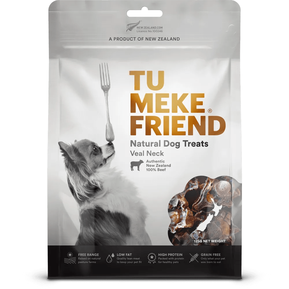 (紐西蘭製造) 100%純小牛頸肉 100g｜Tu Meke Friend