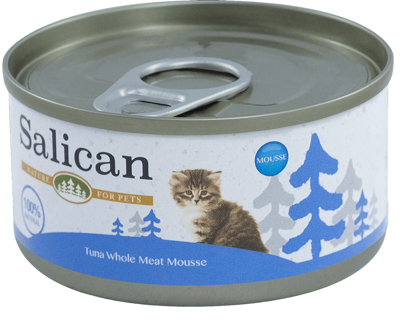 WP23029 Salican 挪威森林 | 白肉吞拿魚慕絲幼貓 | 貓主食罐