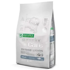 White Dog 去淚痕美毛成犬配方 (低敏白魚) 1.5kg | Nature’s Protection 保然