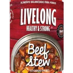 【狗罐頭】 燉煮牛肉 - 全犬配方 | LIVELONG Healthy & Strong Artisan Stew 美國無穀無麩鮮肉工匠狗罐