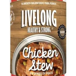 【狗罐頭】 燉煮雞肉 - 全犬配方 | LIVELONG Healthy & Strong Artisan Stew 美國無穀無麩鮮肉工匠狗罐