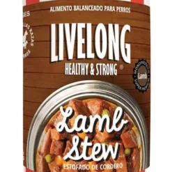 【狗罐頭】 燉煮羊肉 - 全犬配方 | LIVELONG Healthy & Strong Artisan Stew 美國無穀無麩鮮肉工匠狗罐