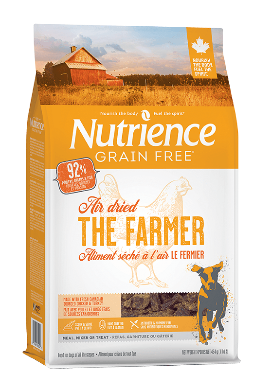 Nutrience 無穀物全犬風乾糧 |【農場風味】雞、火雞及三文魚