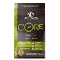 減肥（雞肉火雞肉）配方 | Wellness CORE 美國天然無穀物狗乾糧 | #綠袋