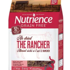 Nutrience 無穀物全貓風乾糧 |【牧場風味】牛、三文魚及豬 400g