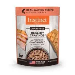 三文魚鮮食包 | Instinct 本能 Healthy Cravings 無穀物濕糧貓用鮮包