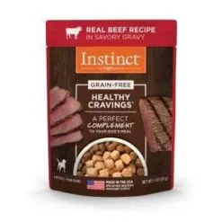 牛肉狗狗鮮食包 | Instinct 本能 Healthy Cravings 無穀物濕糧狗用鮮包
