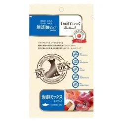 【日本製】日川 Pure Value 5 犬用無添加純肉泥 - 綜合海鮮 13g x 4