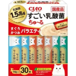 神奇乳酸菌 金槍魚口味+鰹魚口味 (30本) | Ciao SC-381