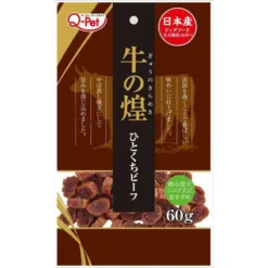 九洲寵物 Q-Pet 一口牛肉粒 60g | 日本製