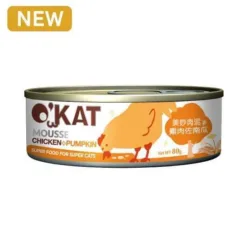 美妙肉泥罐 - 雞肉佐南瓜 80g｜美喵人生 O’KAT4712364303500