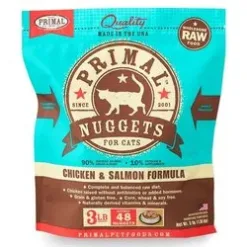 ❄凍貨❄ Primal 急凍生肉貓糧 - 雞肉三文魚 3lb