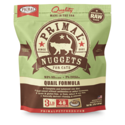 ❄凍貨❄ Primal 急凍生肉貓糧 - 鵪鶉 3lb