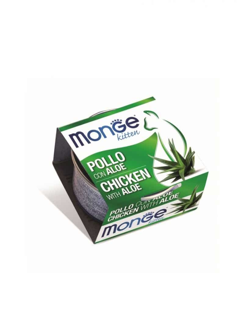 8009470013352 清新鮮果貓罐 - 雞肉蘆薈 (幼貓) 80g | Monge Fruits 貓罐系列