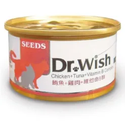 雞⾁+鮪⿂+維他命B群 85g | Dr Wish 營養慕絲罐