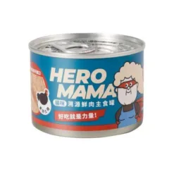 HeroMama 溯源鮮肉主食罐 - 黑羽土雞 165g
