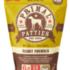 <h1><strong>Primal Raw Frozen Canine Pork Formula</strong></h1> <ul> <li>新鮮豬肉提供氨基酸及必須脂肪酸</li> <li>新鮮磨碎豬骨提供天然鈣質</li> <li>有機農作物提供天然維生素A、C、D及複合維生素B</li> <li>野生沙甸魚油提供必須奧米加3脂肪酸</li> <li>有機營養補充品有助消化及循環系統健康</li> <li>維生素E作為天然抗氧化劑</li> <li>有機椰子油提供亞麻油</li> </ul> <strong>規格:鮮肉餅:12件×8oz</strong> <ul> <li>Fresh pork for superior levels of amino and essential fatty acids.</li> <li>Finely ground, fresh pork bones for optimum levels of calcium.</li> <li>Organic produce for food-derived vitamins A, B-complex, C and D.</li> <li>Sardine oil for essential omega-3 fatty acids.</li> <li>Organic and unrefined nutritional supplements for digestion and circulation.</li> <li>Vitamin E as an antioxidant.</li> <li>Organic coconut oil for short and medium chain saturated fatty acids.</li> </ul> <strong>Contains: (12) 8 oz. patties</strong>