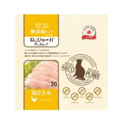 【日本製】日川 Pure Value 5 貓用無添加純肉泥 - 雞肉 13g x 20