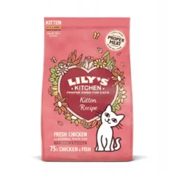 Lily's Kitchen 莉莉廚房 無榖物幼貓專用餐 800g (深粉紅)
