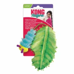 KONG 貓草玩具 - Flingaroo™ CATerpillar 葉子毛毛蟲