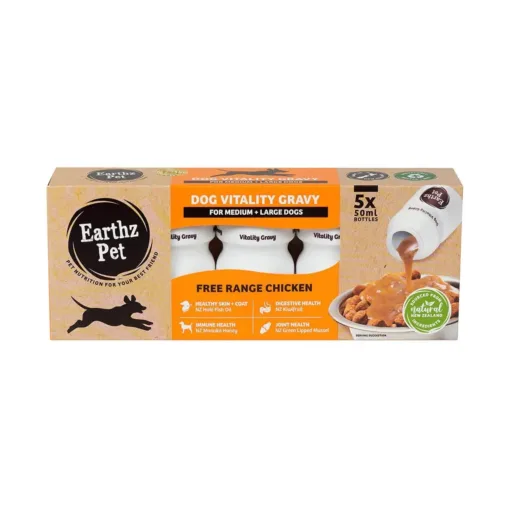 【小型犬】PET力多 狗狗天然肉醬 - 雞肉 35ml (1盒5樽)｜Earthz Pet