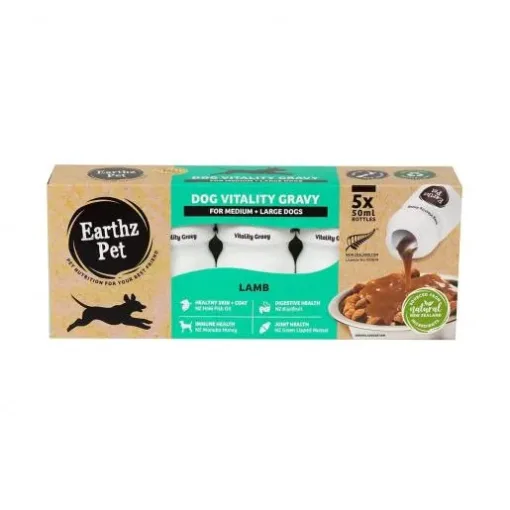 【小型犬】PET力多 狗狗天然肉醬 - 羊肉 35ml (1盒5樽)｜Earthz Pet