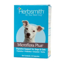 Herbsmith 多元消化益生菌 (貓狗用) Microflora Plus - 30粒