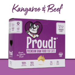 ❄凍貨❄ 袋鼠及牛肉 貓配方 | Proudi 澳洲急凍生肉貓糧