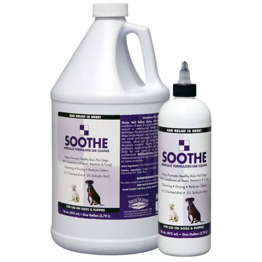 美國Showseason®秀麗絲 SootheTM Pet Ear Cleaner 藥用消炎洗耳水 8oz