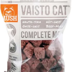 ❄凍貨❄ 急凍貓糧 牛+極光豬配方 800g | MUSH Vaisto 芬蘭急凍生肉糧