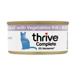 牛肉+蔬菜 75g | Thrive 脆樂芙 肉絲主食貓罐