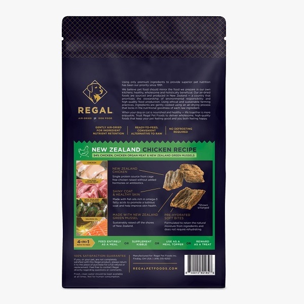 REGAL - 無穀物風乾全犬糧 鷄肉配方:圖片 2