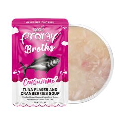 PRAMY Broths 營養湯包 - 吞拿魚清湯+ 蔓越莓 40g