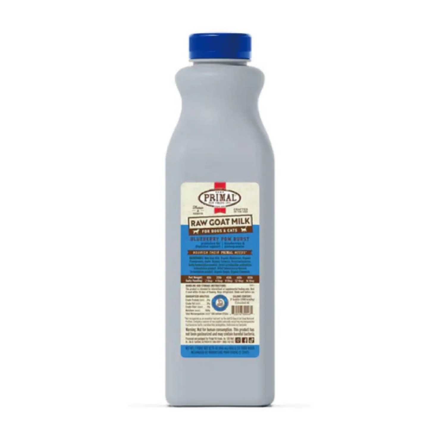 850016300461 ❄凍貨❄ Primal 急凍 - 山羊奶 (藍莓) 32oz