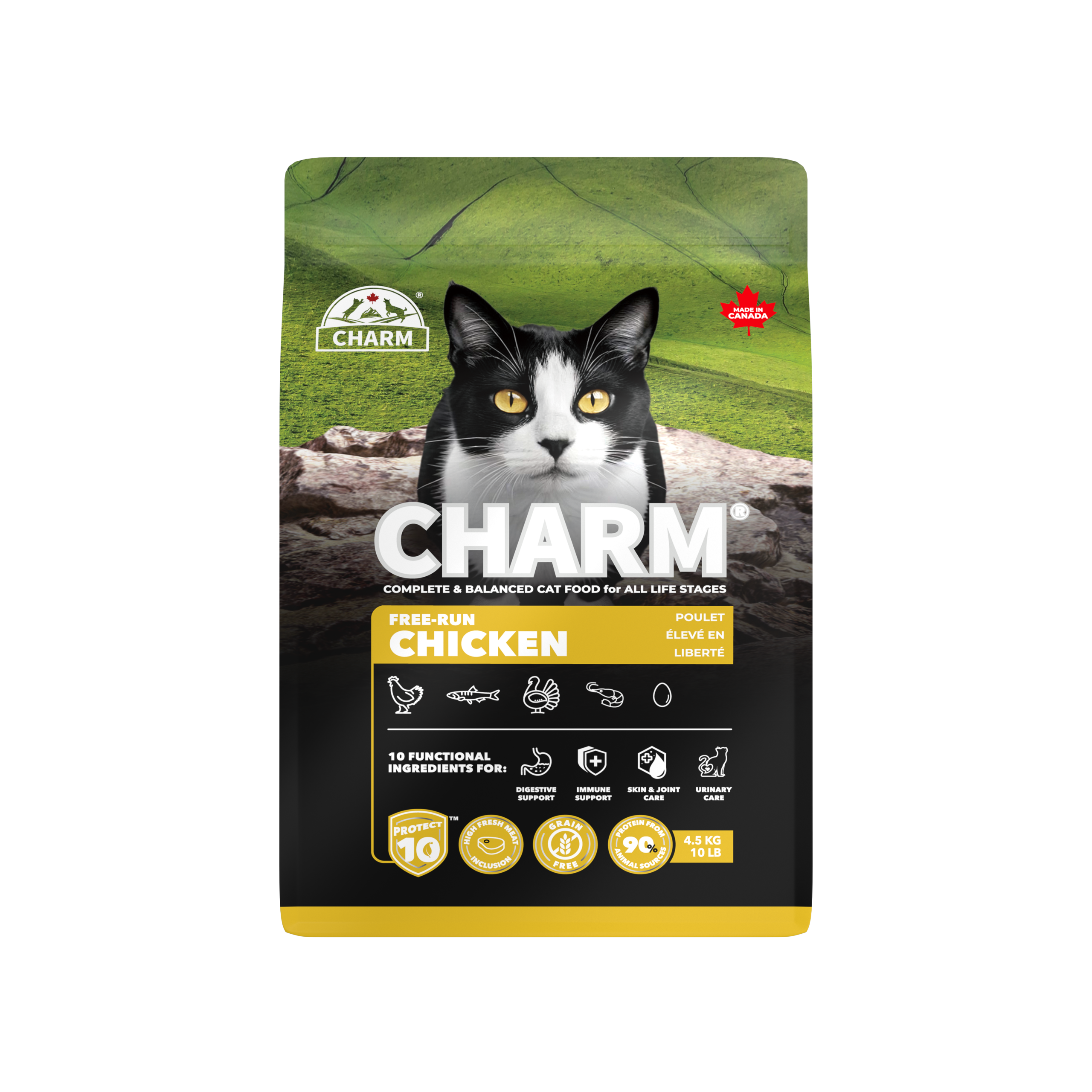 CHARM 超能精華貓糧 - 走地雞