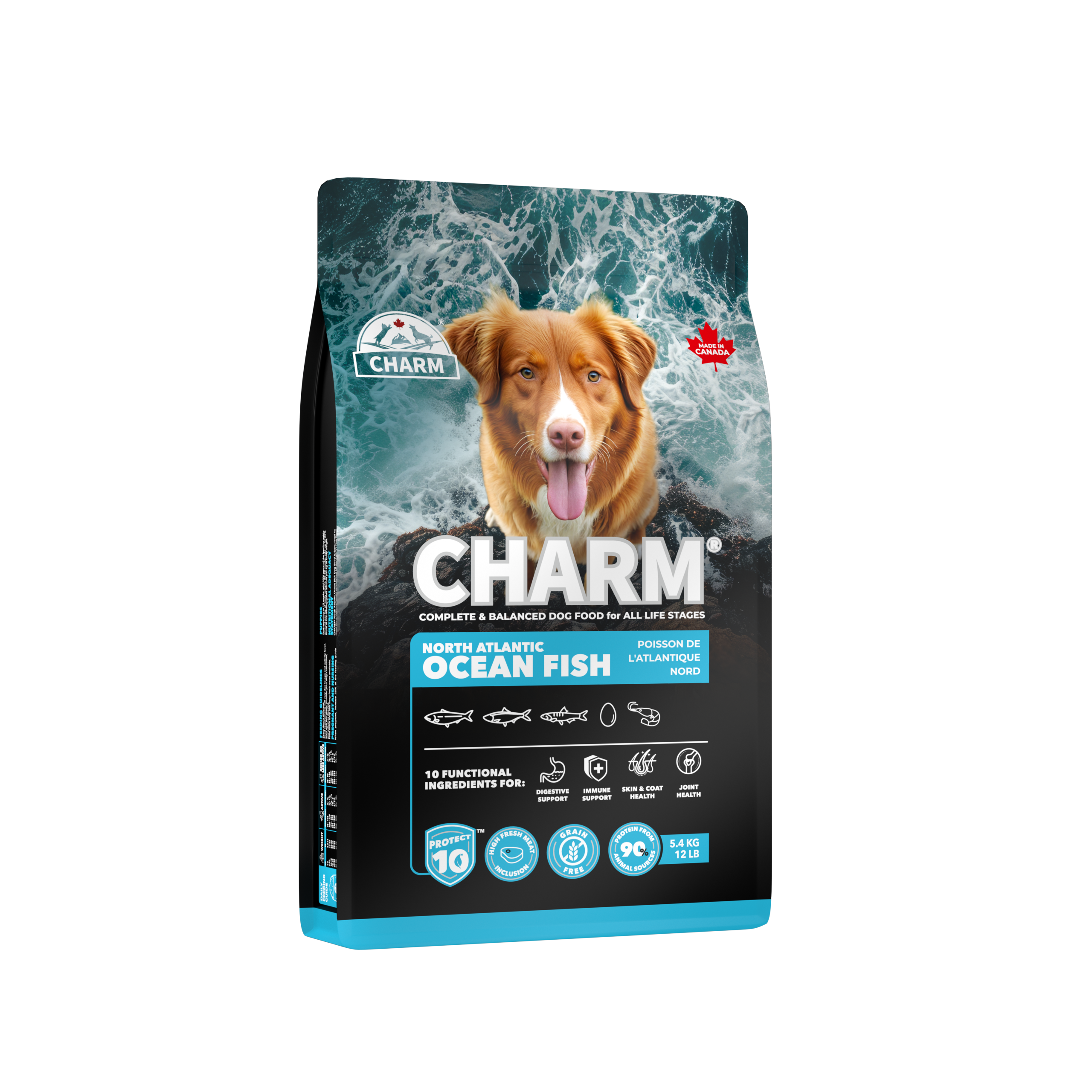 C2DF-2 CHARM 超能精華狗糧 - 海洋魚 2KG:圖片 2