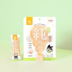 汪喵星球 無膠純肉泥 - 雞肉鮮蝦 6g*5條